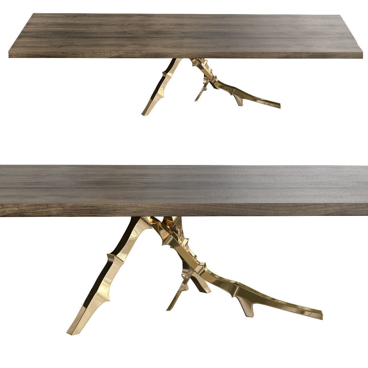 Coffee table-side table Collection 22 Pieces 3d model 3D model_11