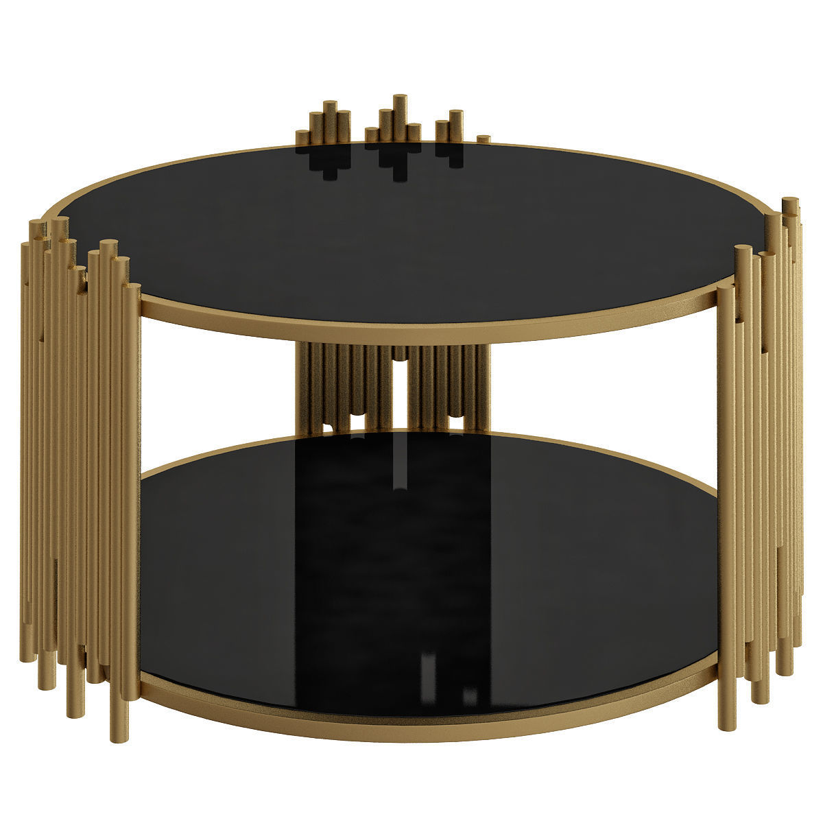 Coffee table-side table Collection 22 Pieces 3d model 3D model_16