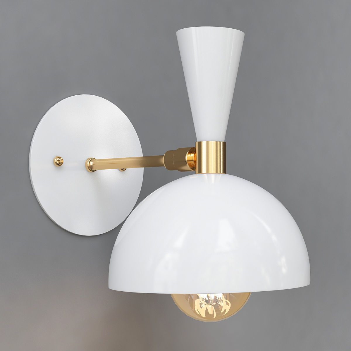 Wall-Lamp Collection 32 Pieces 3d model 3D model_23