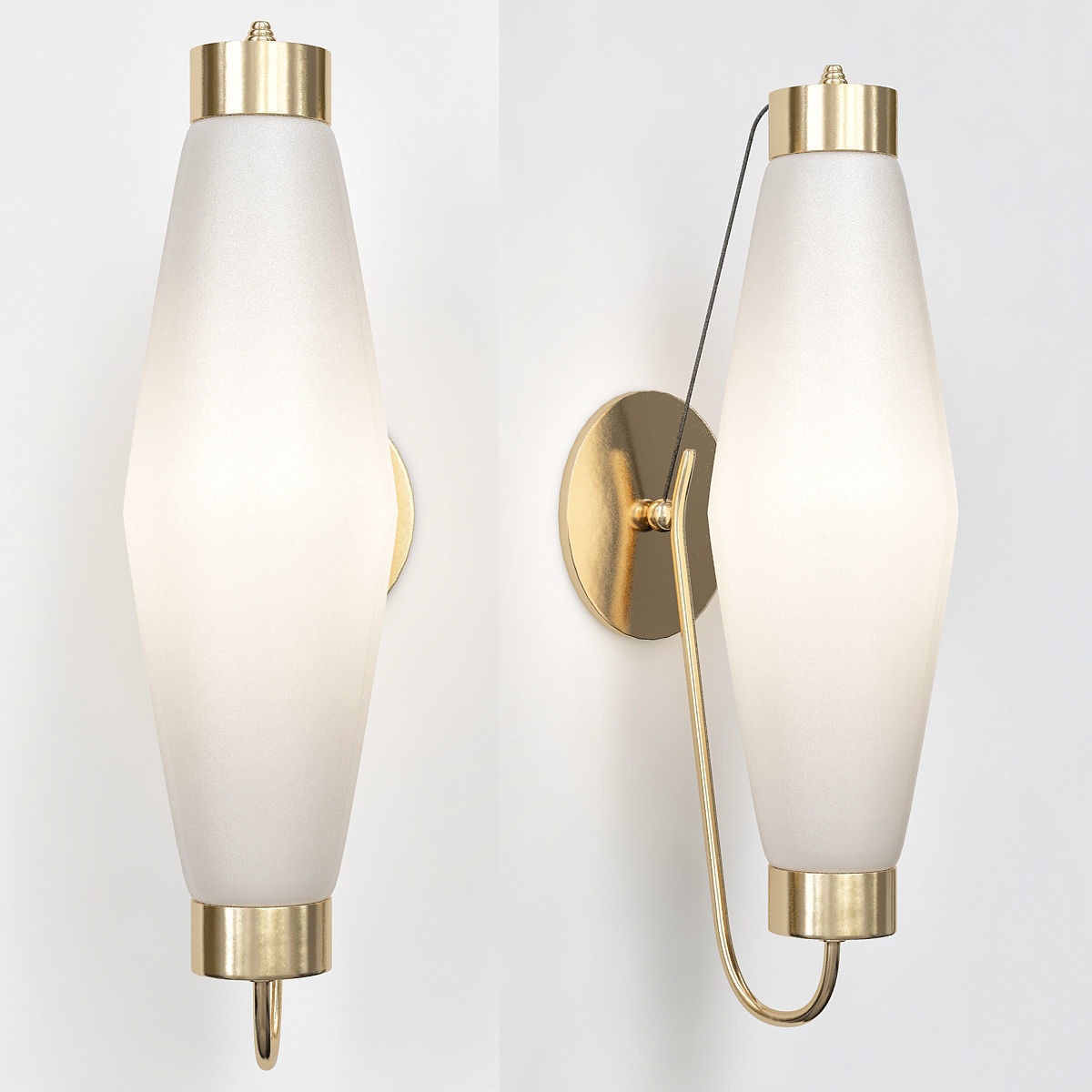 Wall-Lamp Collection 32 Pieces 3d model 3D model_18