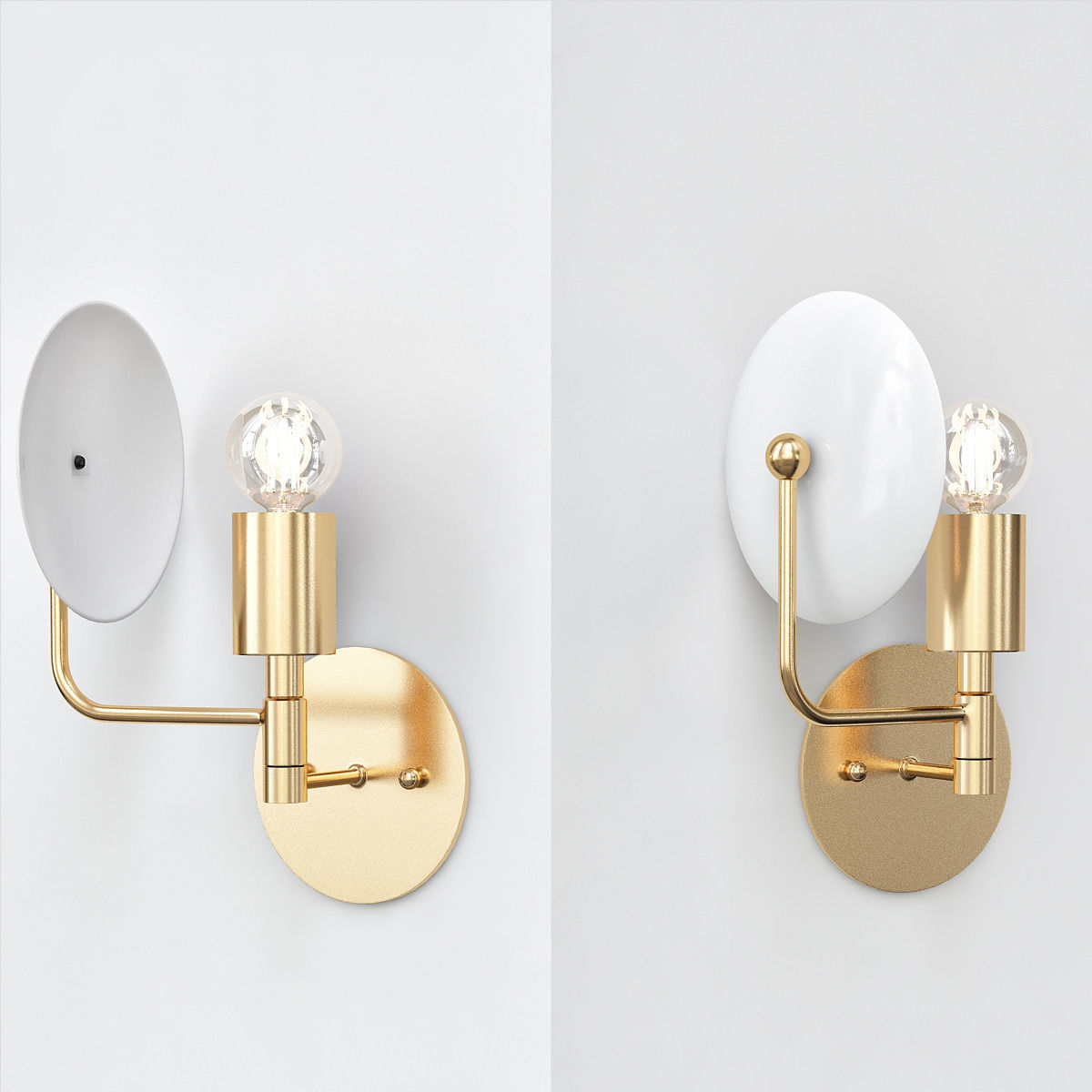 Wall-Lamp Collection 32 Pieces 3d model 3D model_5