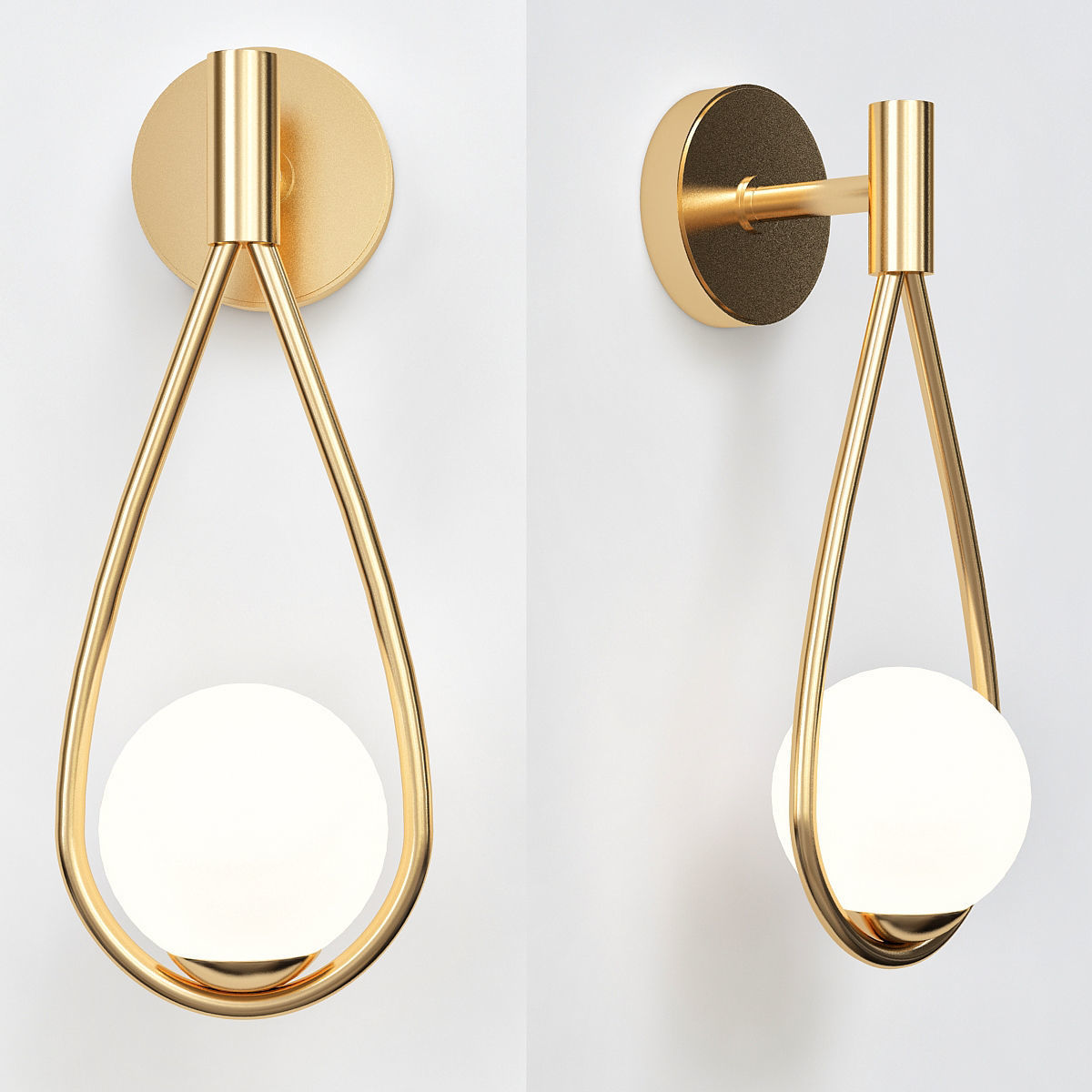 Wall-Lamp Collection 32 Pieces 3d model 3D model_28