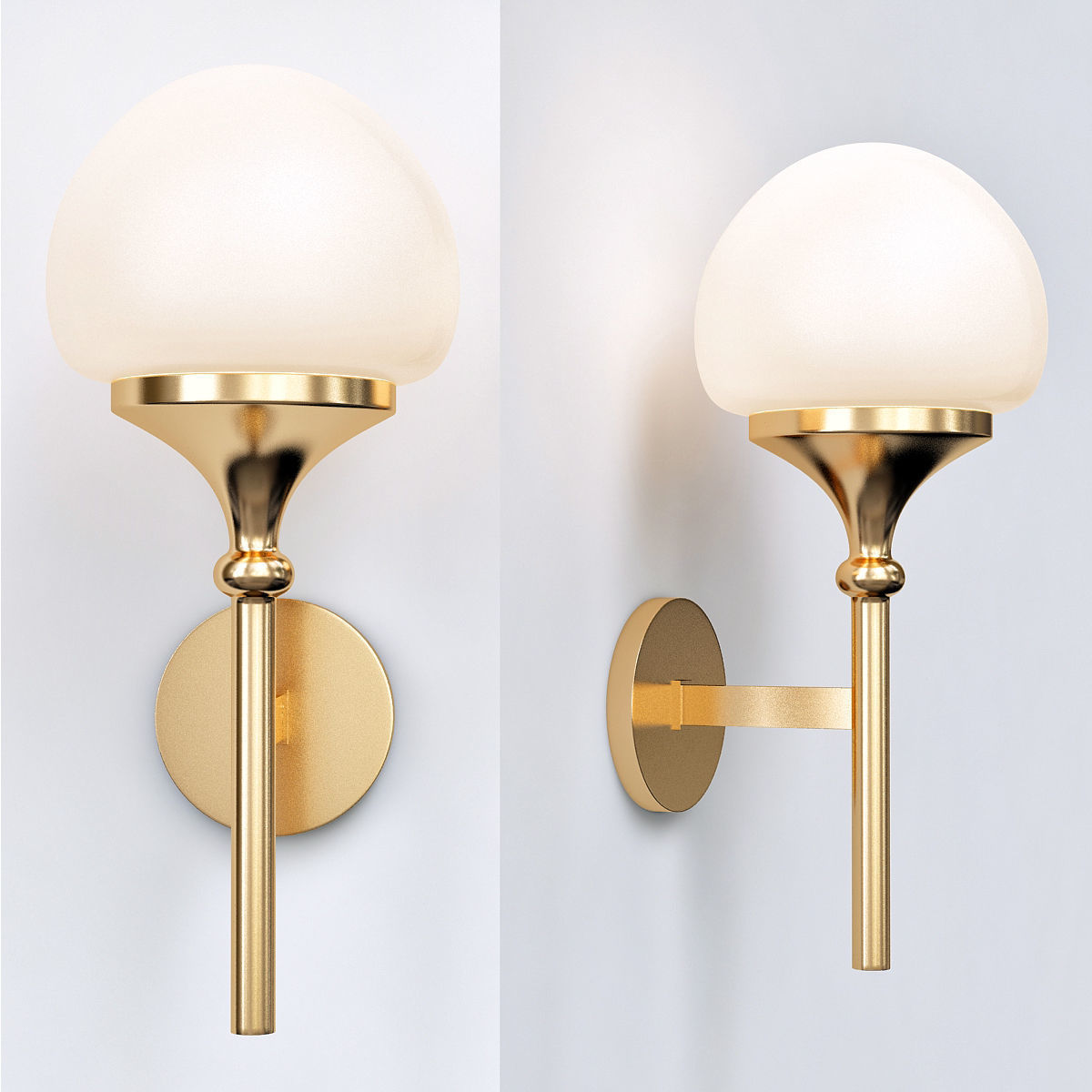 Wall-Lamp Collection 32 Pieces 3d model 3D model_14