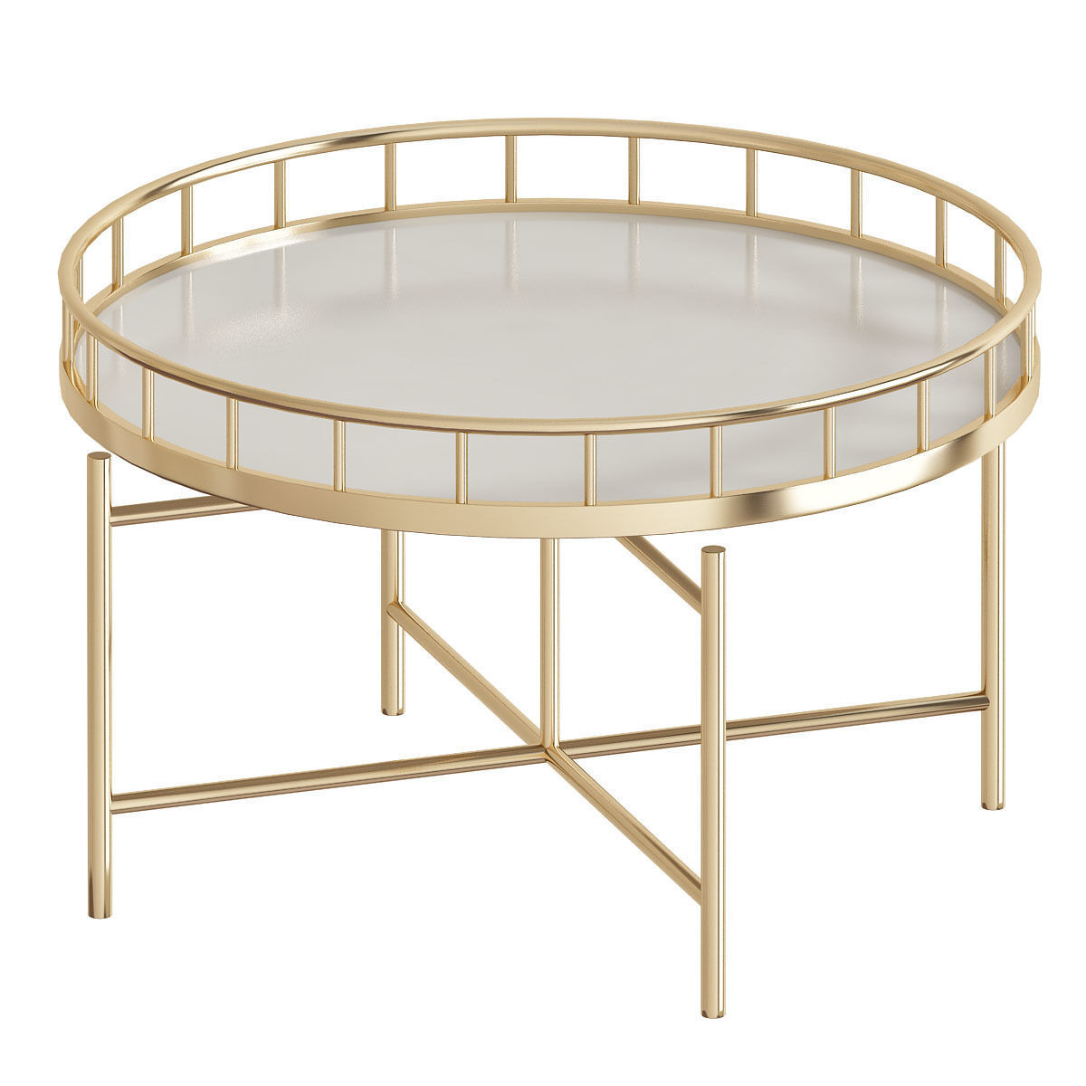 Coffee table-side table Collection 32 Pieces 3d model 3D model_11