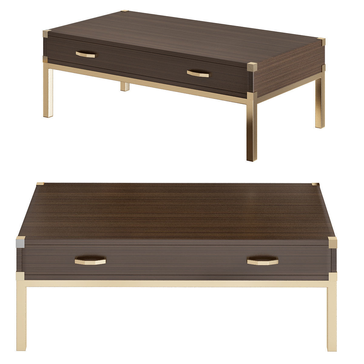 Coffee table-side table Collection 32 Pieces 3d model 3D model_26