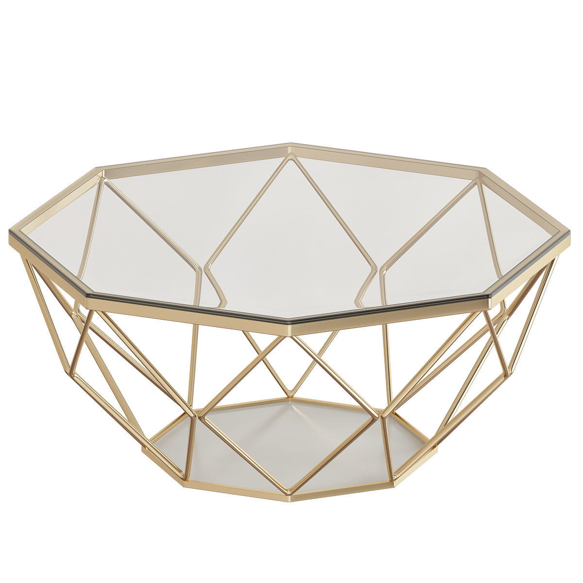 Coffee table-side table Collection 32 Pieces 3d model 3D model_9
