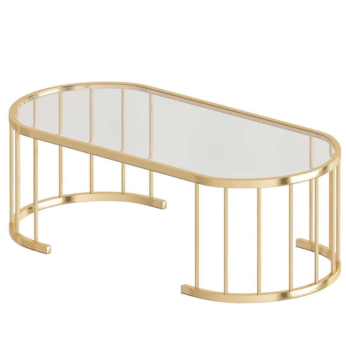 Coffee table-side table Collection 32 Pieces 3d model 3D model_13