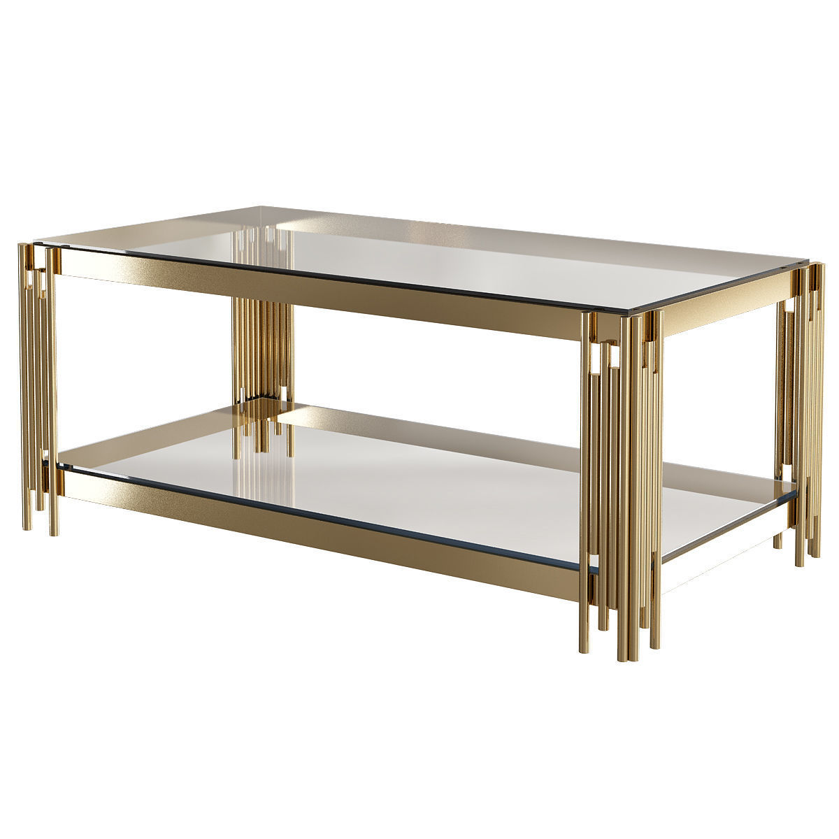 Coffee table-side table Collection 32 Pieces 3d model 3D model_14