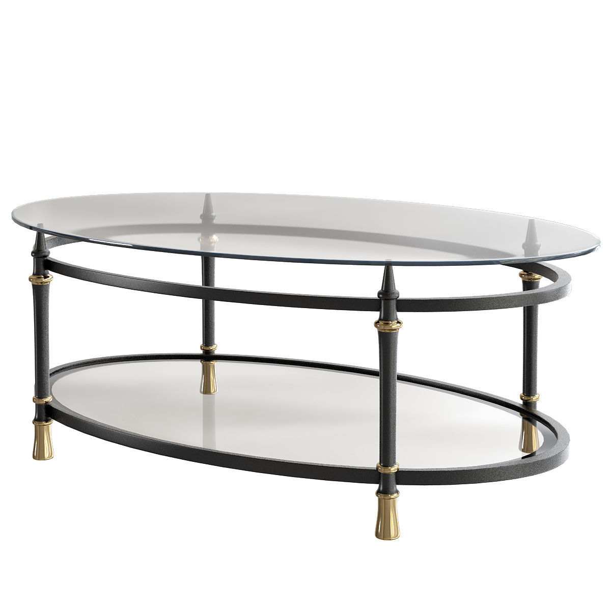 Coffee table-side table Collection 32 Pieces 3d model 3D model_7