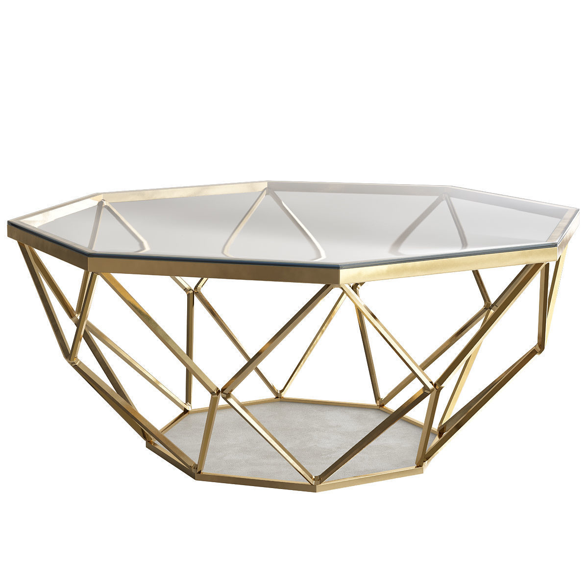 Coffee table-side table Collection 32 Pieces 3d model 3D model_8