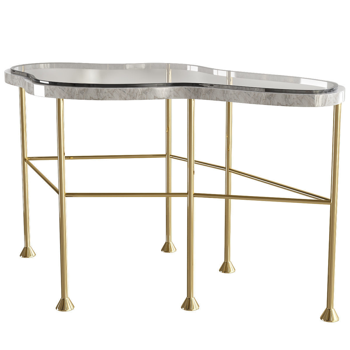 Coffee table-side table Collection 32 Pieces 3d model 3D model_30