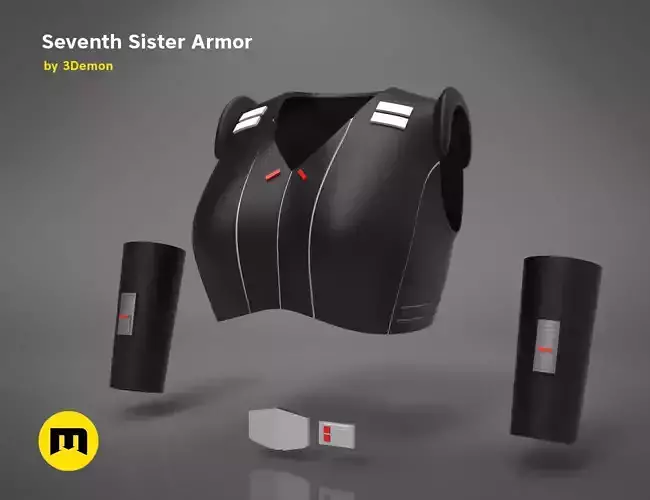Seventh Sister Armor  3D print model
