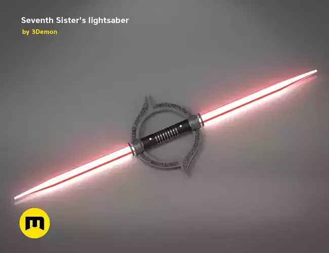 Seventh Sisters lightsaber  3D print model