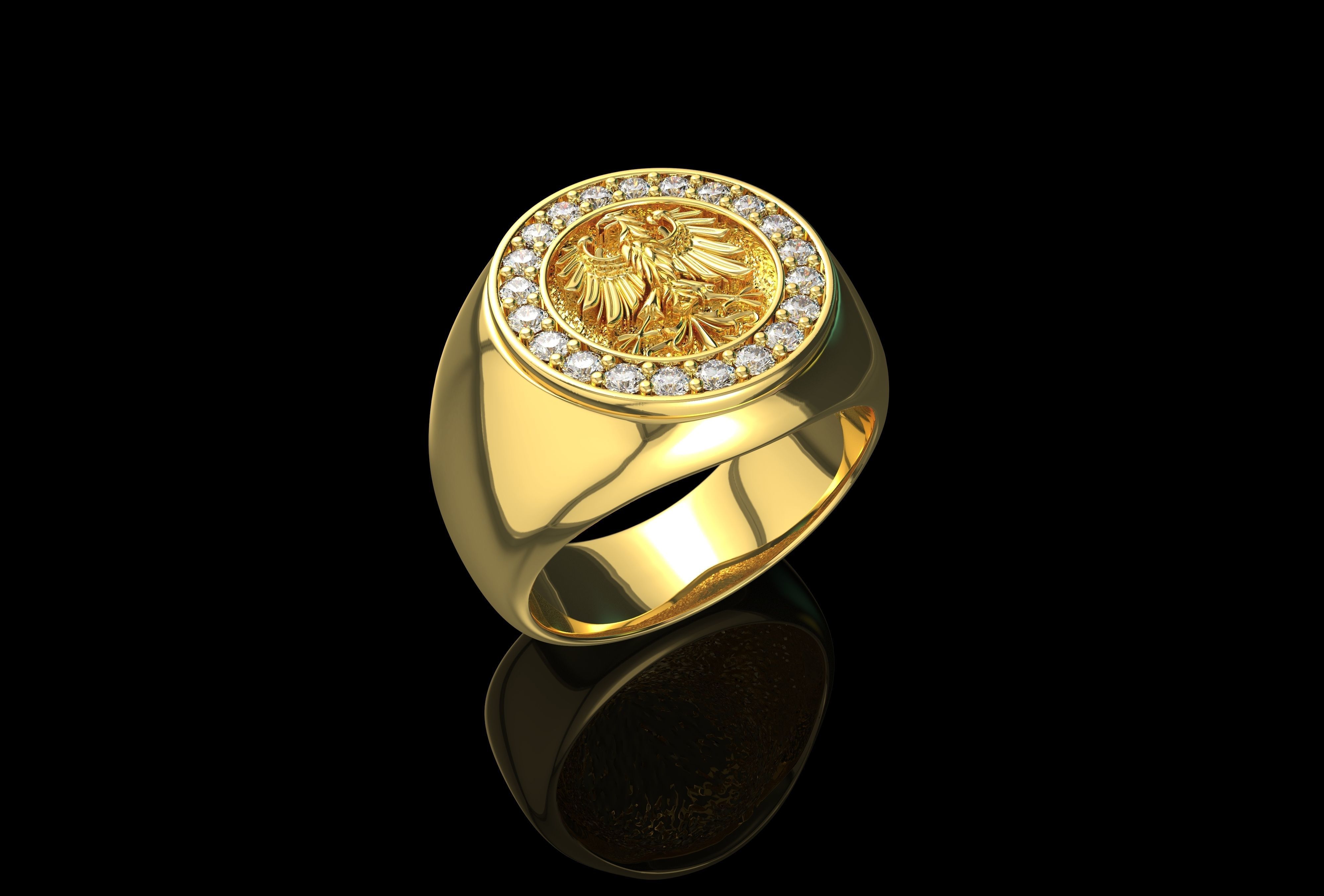 Gold N670 3D print model_4