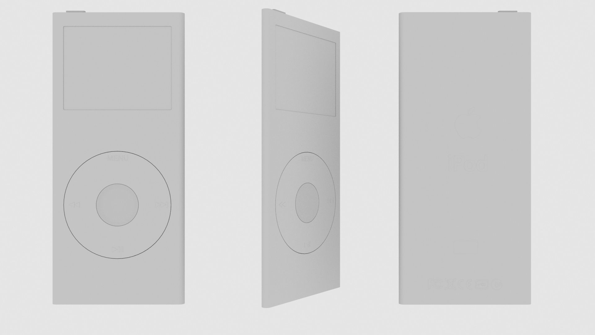 Ipod Nano 2nd Generation 3D model_4