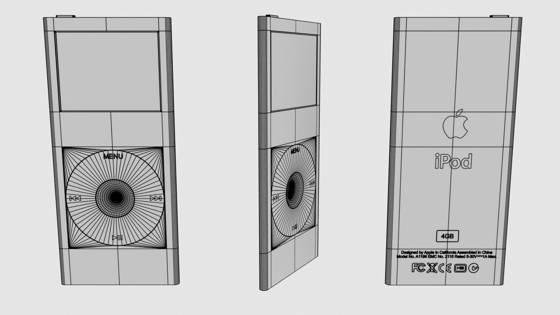 Ipod Nano 2nd Generation 3D model_5