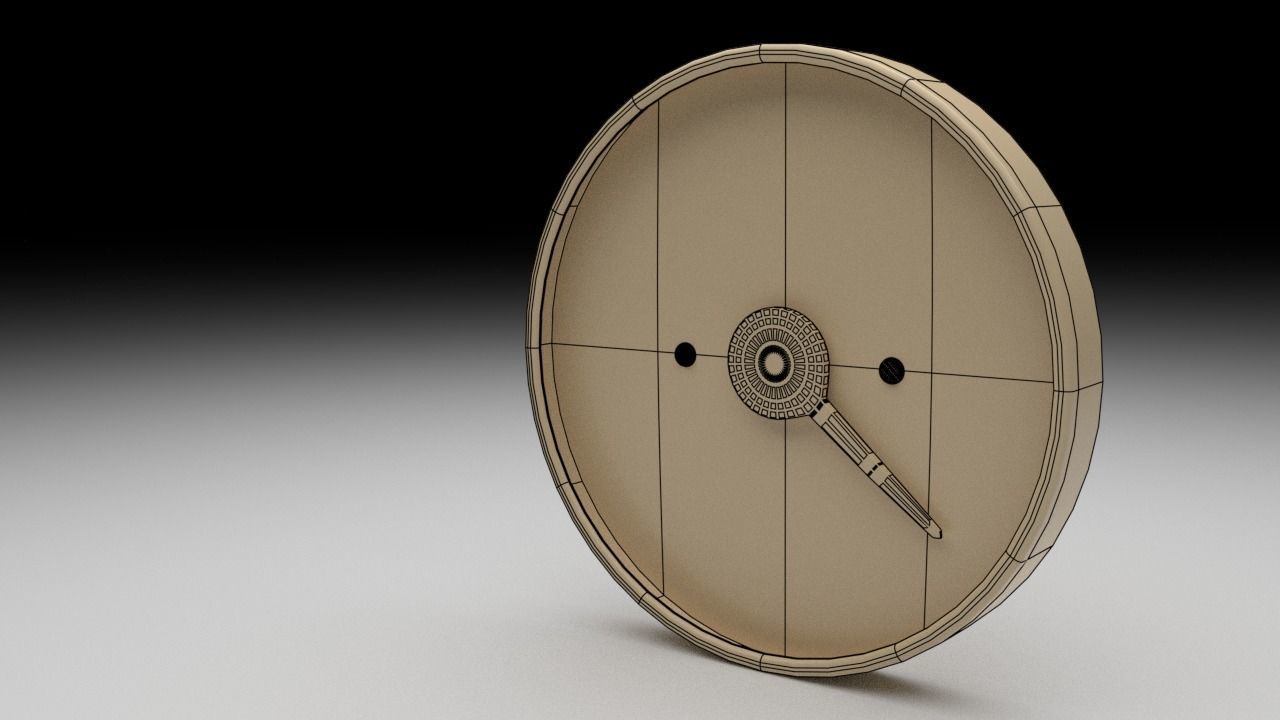 F16 Fan Turbine Inlet Temperature Gauge 3D model_4