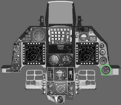 F16 Fan Turbine Inlet Temperature Gauge 3D model_5