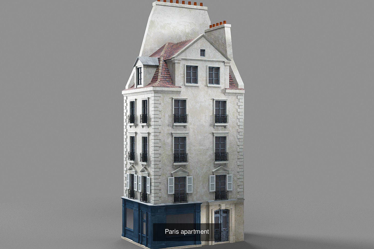 European architecture 3D Model Collection_9