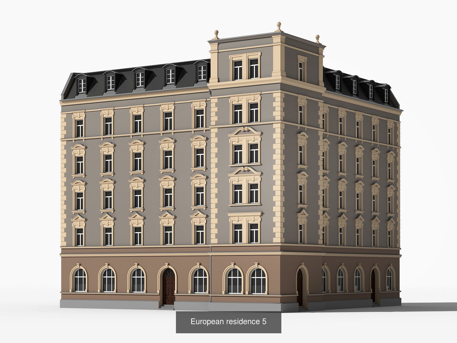 European architecture 3D Model Collection_17