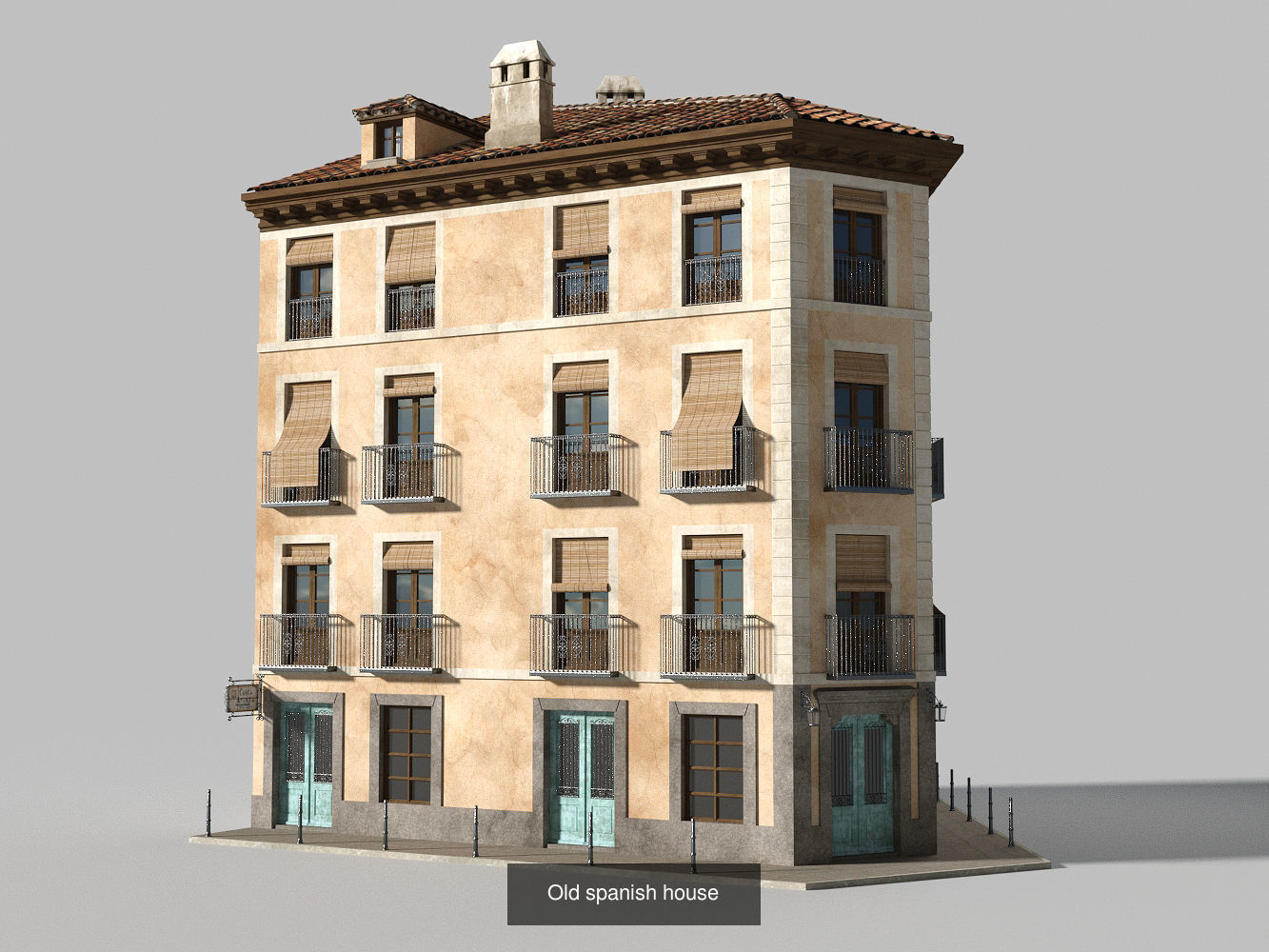 European architecture 3D Model Collection_16