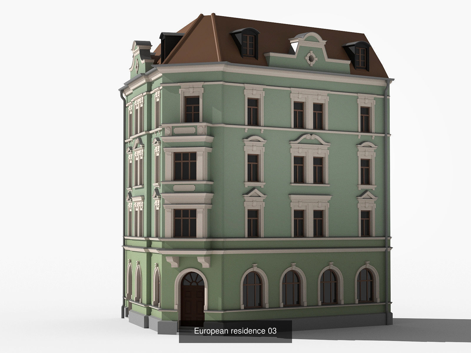 European architecture 3D Model Collection_18