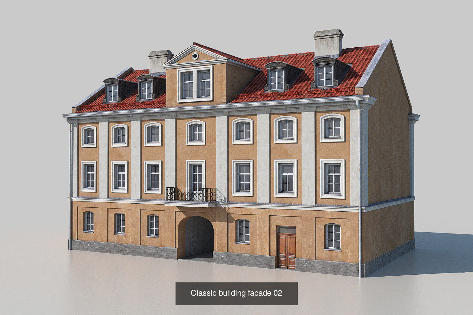 European architecture 3D Model Collection_13