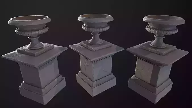 Old Cemetery Urn PBR