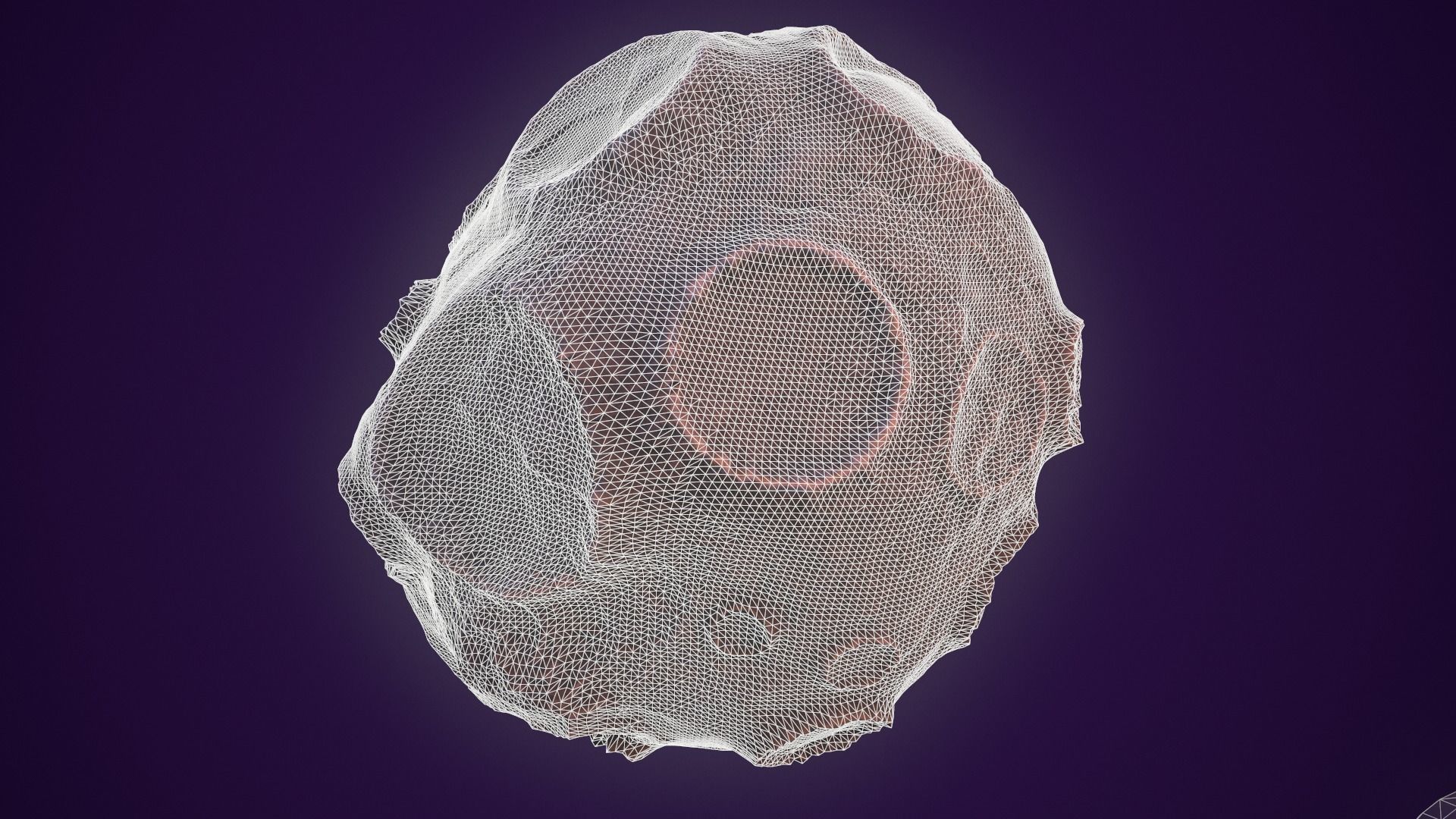 Halloween Collection island in middle of forest Low-poly 3D model_27