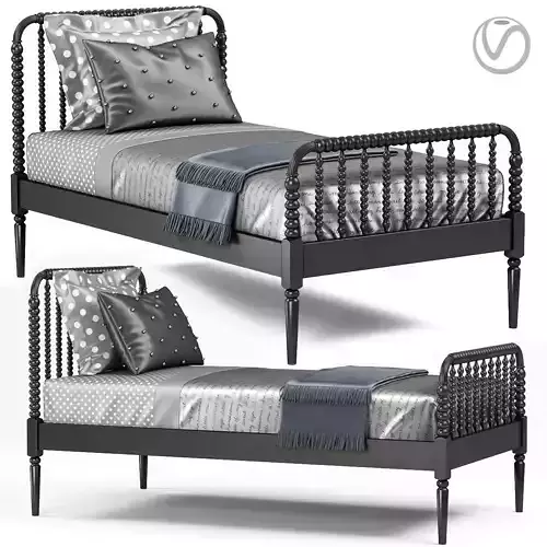 Crate and Barrel Jenny Lind Bed