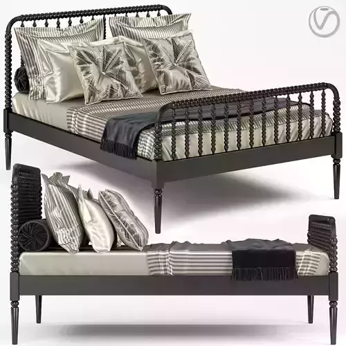 Crate and Barrel Jenny Lind Bed 02