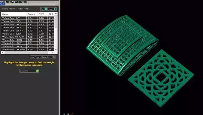 cufflinks ornate ceiling light