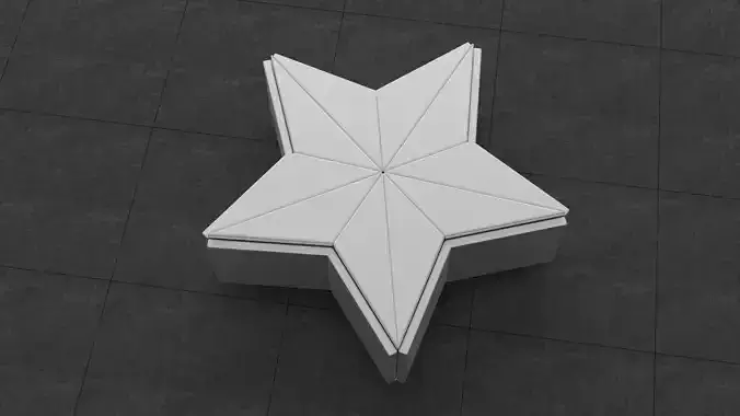 Star Decoration Free 3D print model