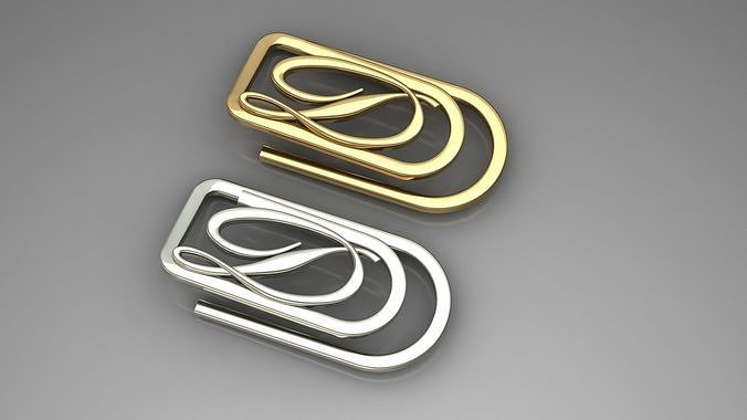 Money clip -  3D print model 3D print model