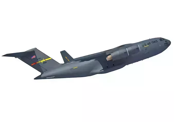 C17 Globemaster III Military Aircraft 3D model