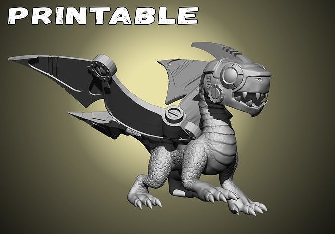 Skylanders Drobot Free 3D print model