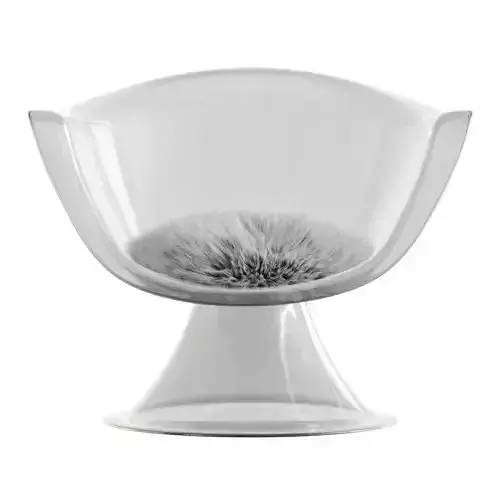 Chair with Mongolian Fur Seat