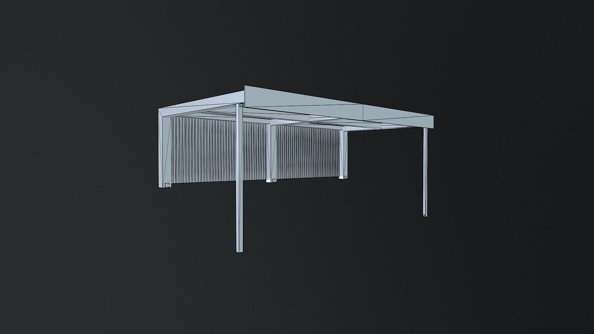 Low-Poly Soccer Field Pack Low-poly 3D model_31