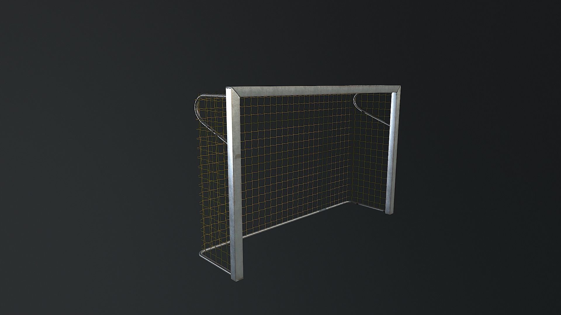 Low-Poly Soccer Field Pack Low-poly 3D model_14