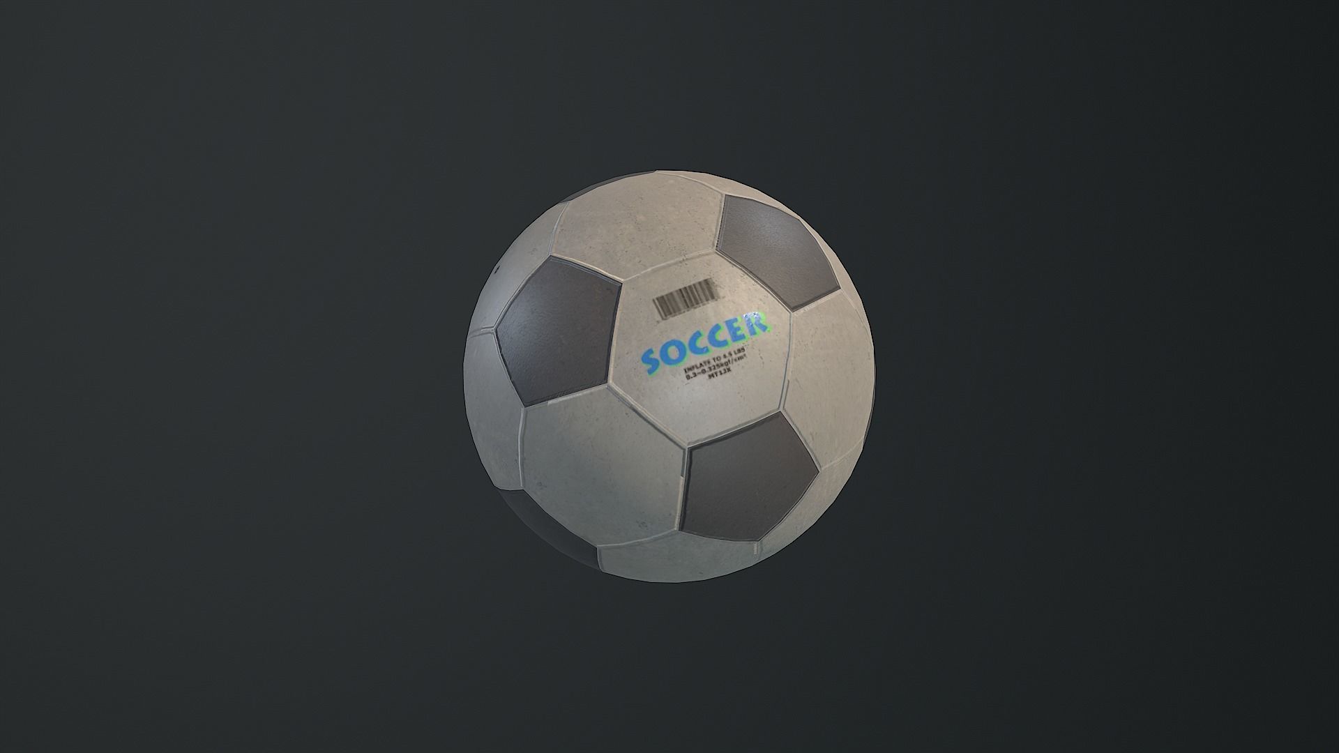 Low-Poly Soccer Field Pack Low-poly 3D model_4