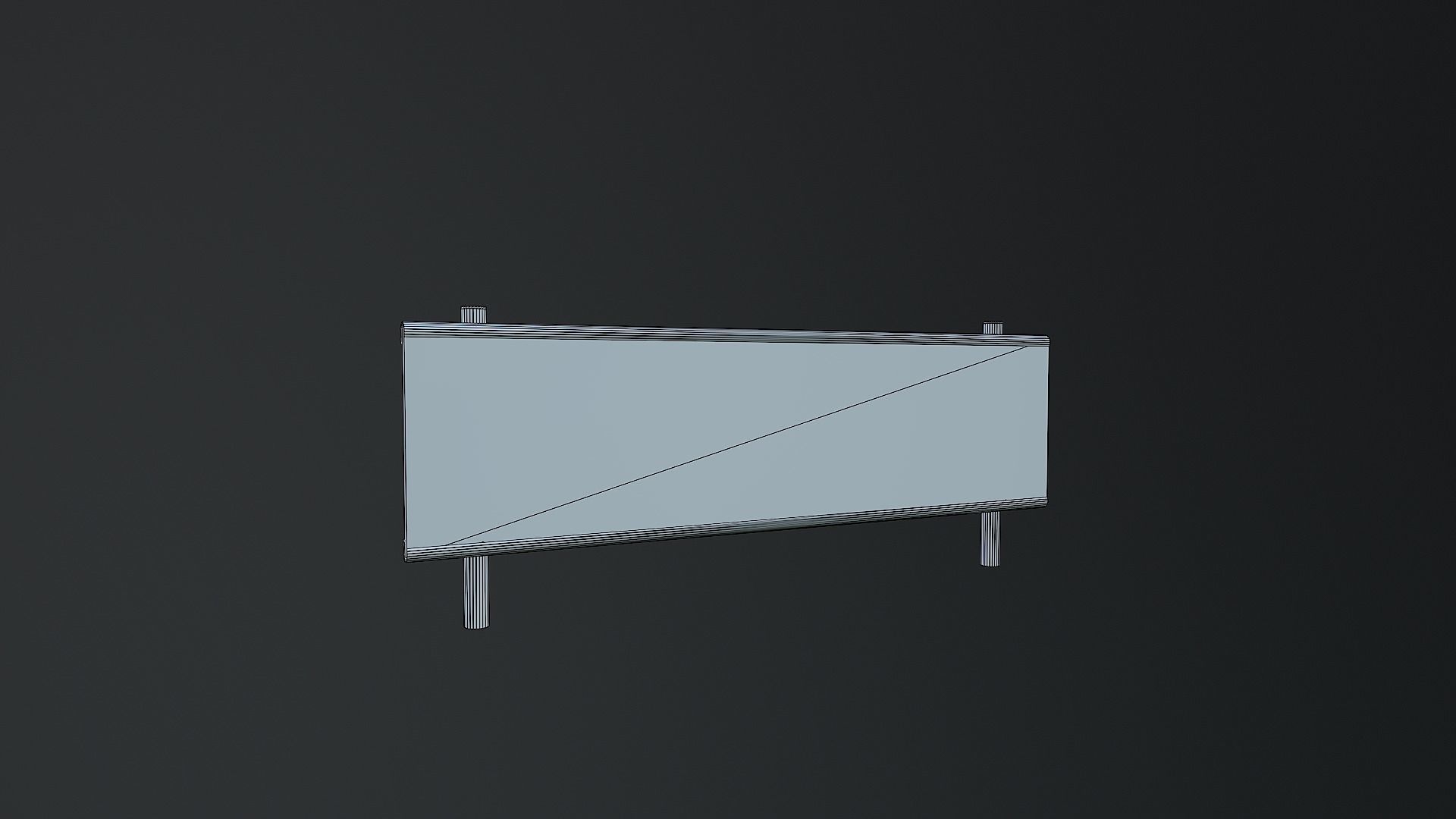 Low-Poly Soccer Field Pack Low-poly 3D model_3