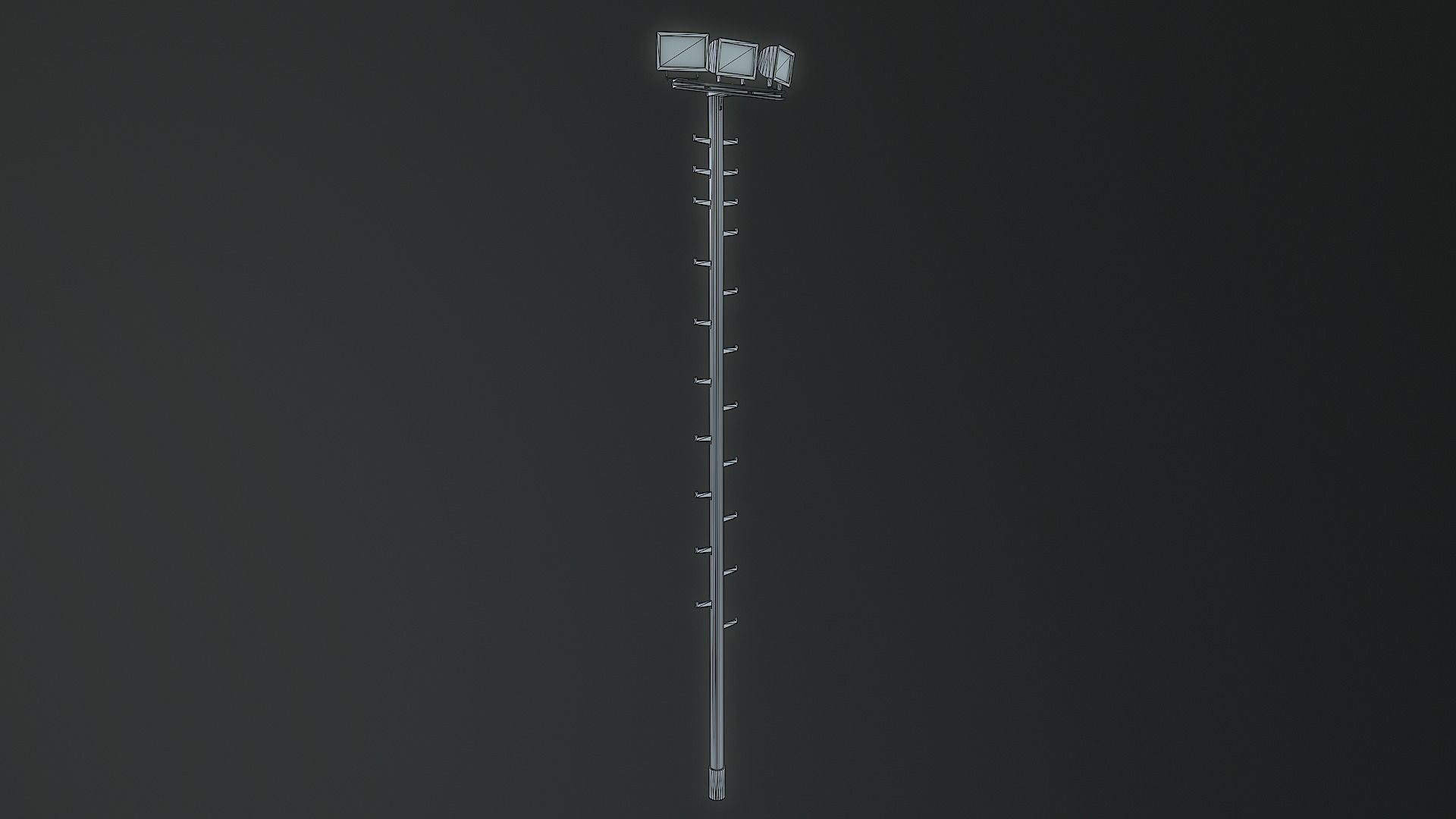 Low-Poly Soccer Field Pack Low-poly 3D model_13