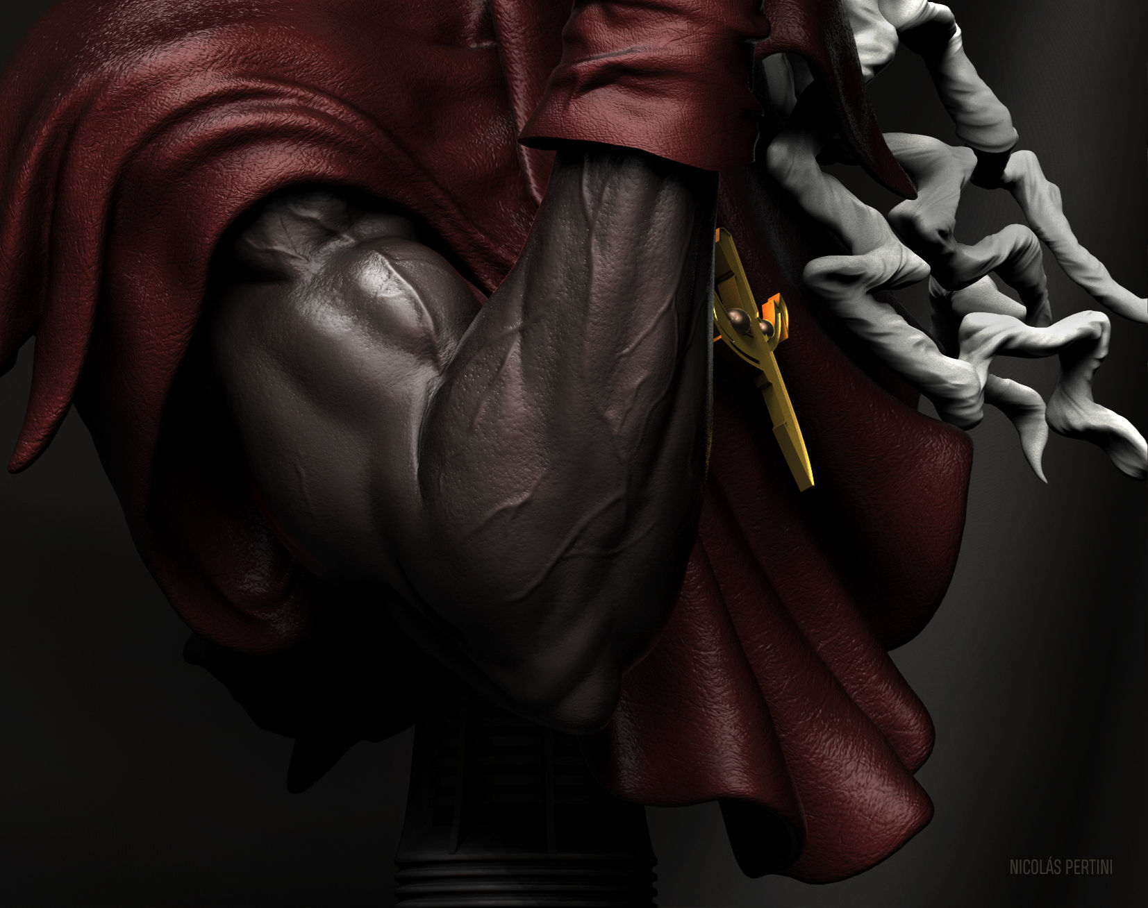 Ergo Proxy - Vincent Law 3D Printing Model 3D print model_3