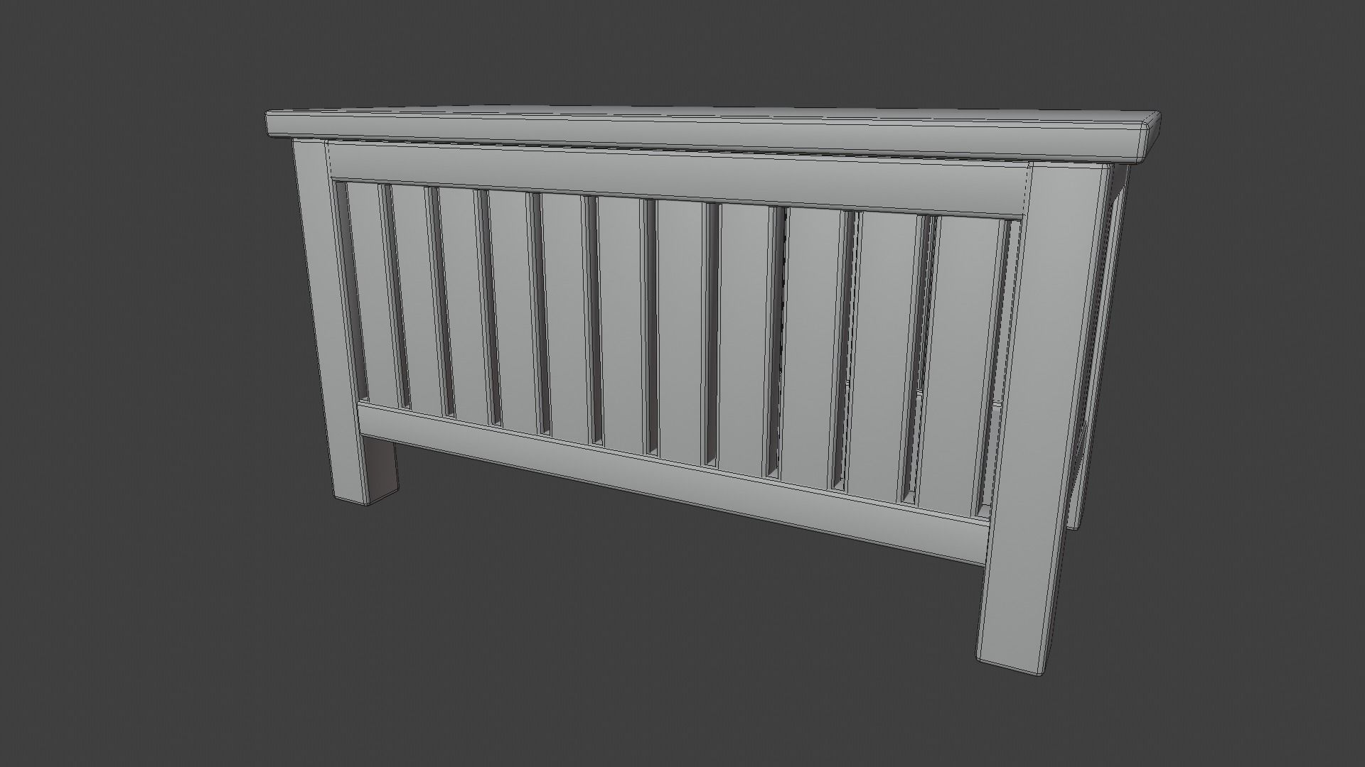 Outdoor Patio Asset Collection Low-poly 3D model_12