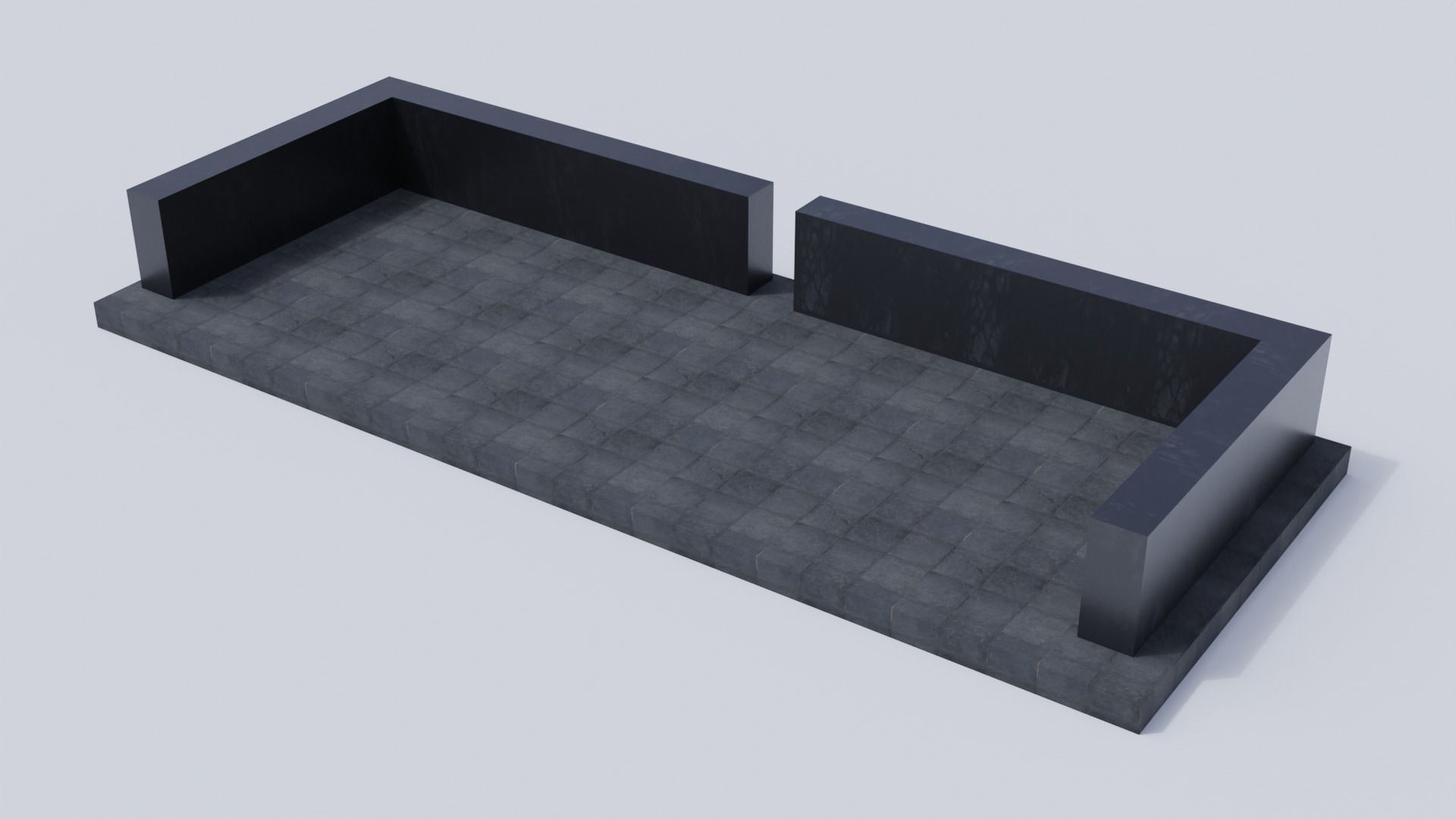 Outdoor Patio Asset Collection Low-poly 3D model_19