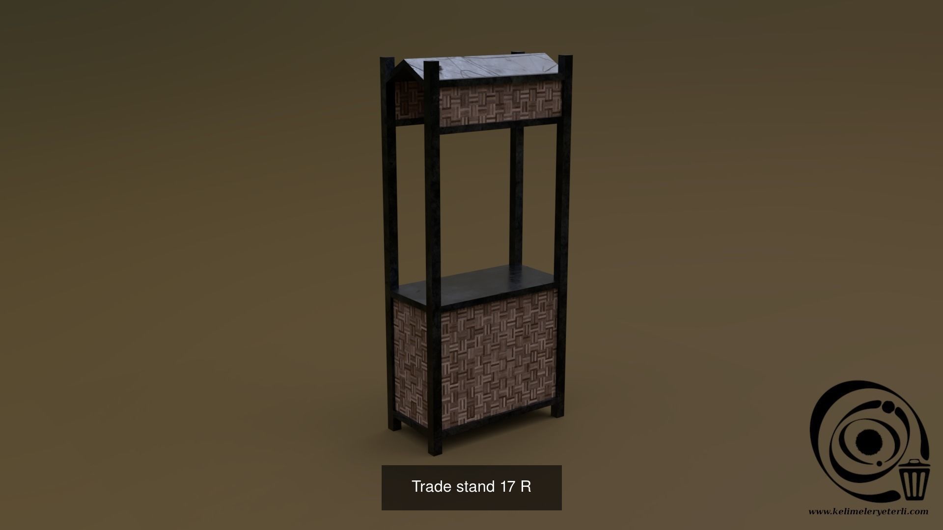 Trade stand Set 16 4M4T 01 R 3D Model Collection_43