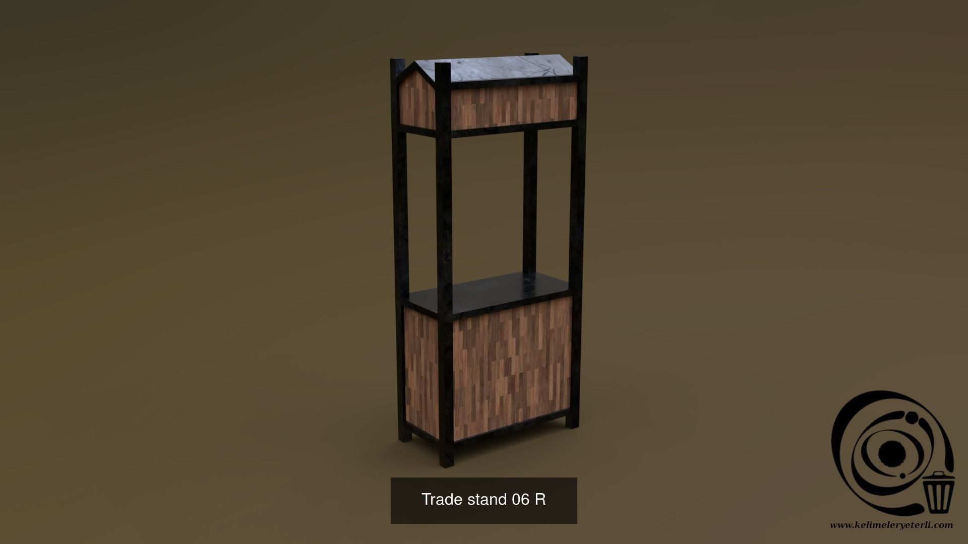Trade stand Set 16 4M4T 01 R 3D Model Collection_18