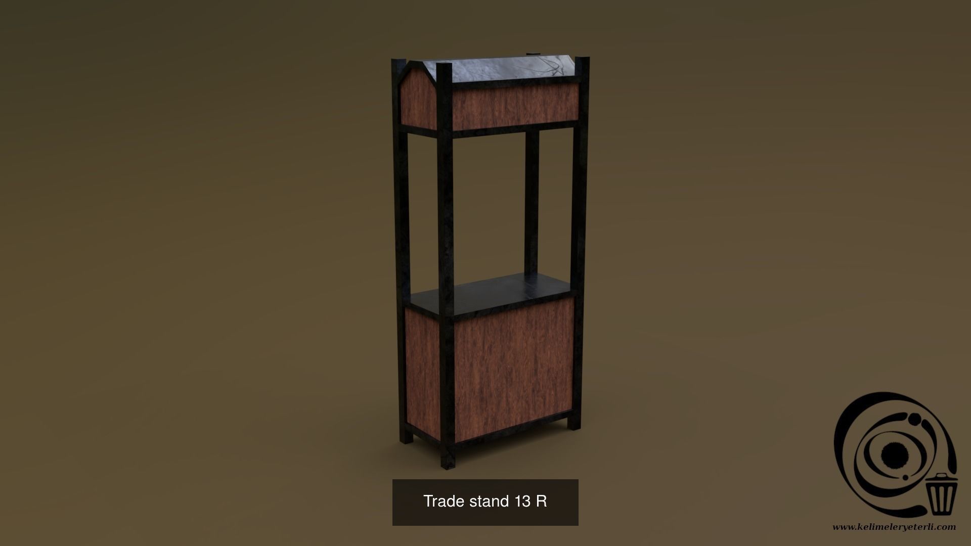 Trade stand Set 16 4M4T 01 R 3D Model Collection_36