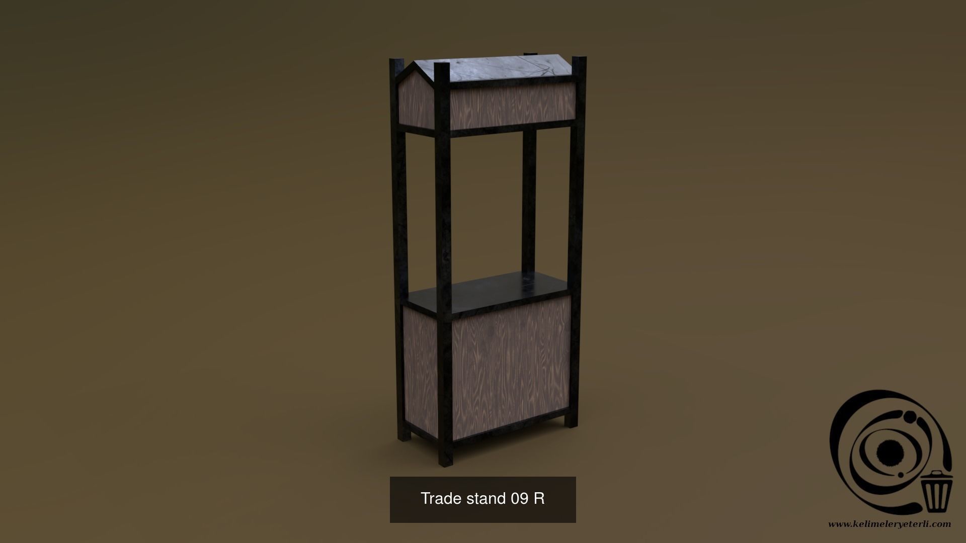 Trade stand Set 16 4M4T 01 R 3D Model Collection_26