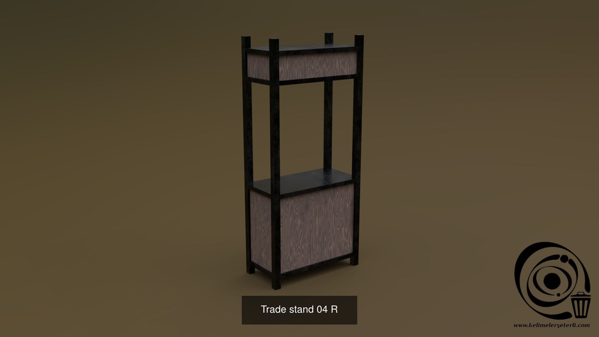 Trade stand Set 16 4M4T 01 R 3D Model Collection_14